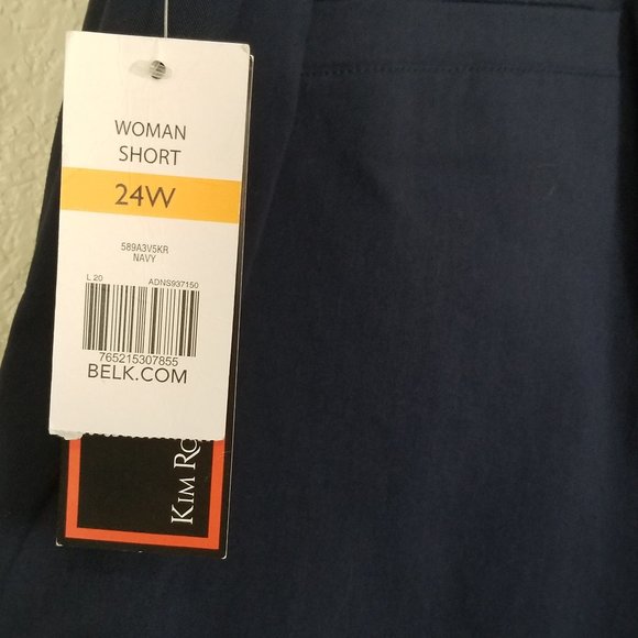 Kim Rogers Plus Size Solid Pull-On Dress Pants 24W - Picture 5 of 8